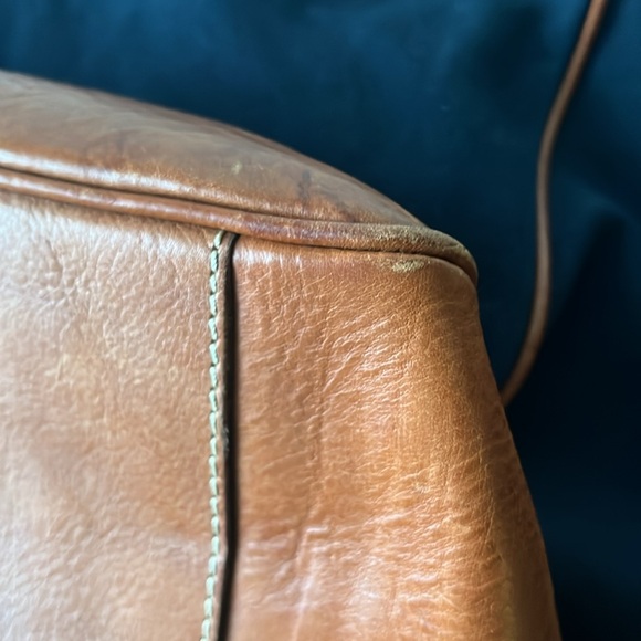 Ralph Lauren RLFC Rugby Blue Large Tote with Leather Trim - Picture 11 of 16